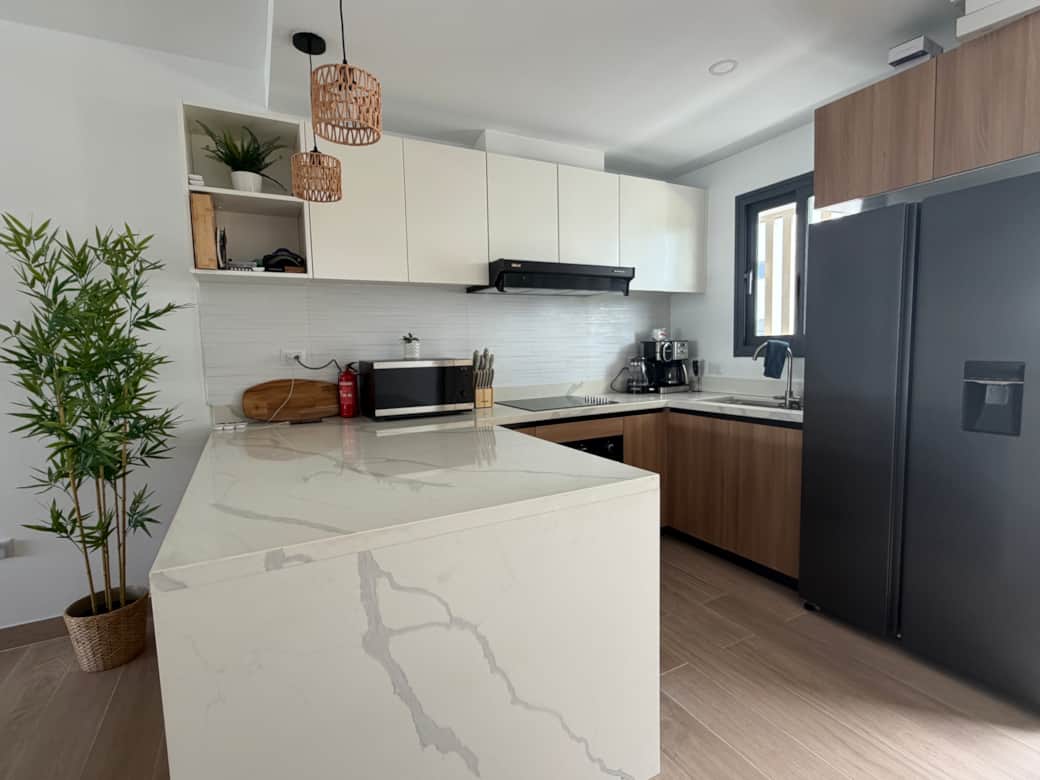 Fully equipped kitchen
