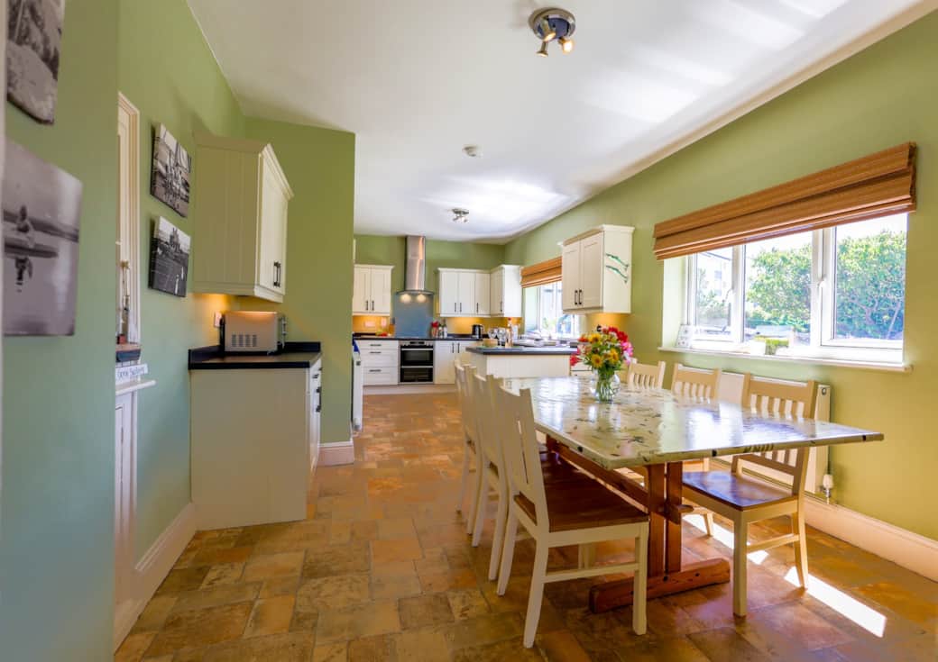 Kitchen with dining area