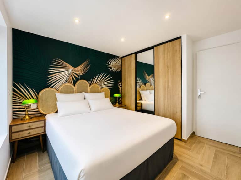 La Bastide du Causse — Chambre 2 · lit double