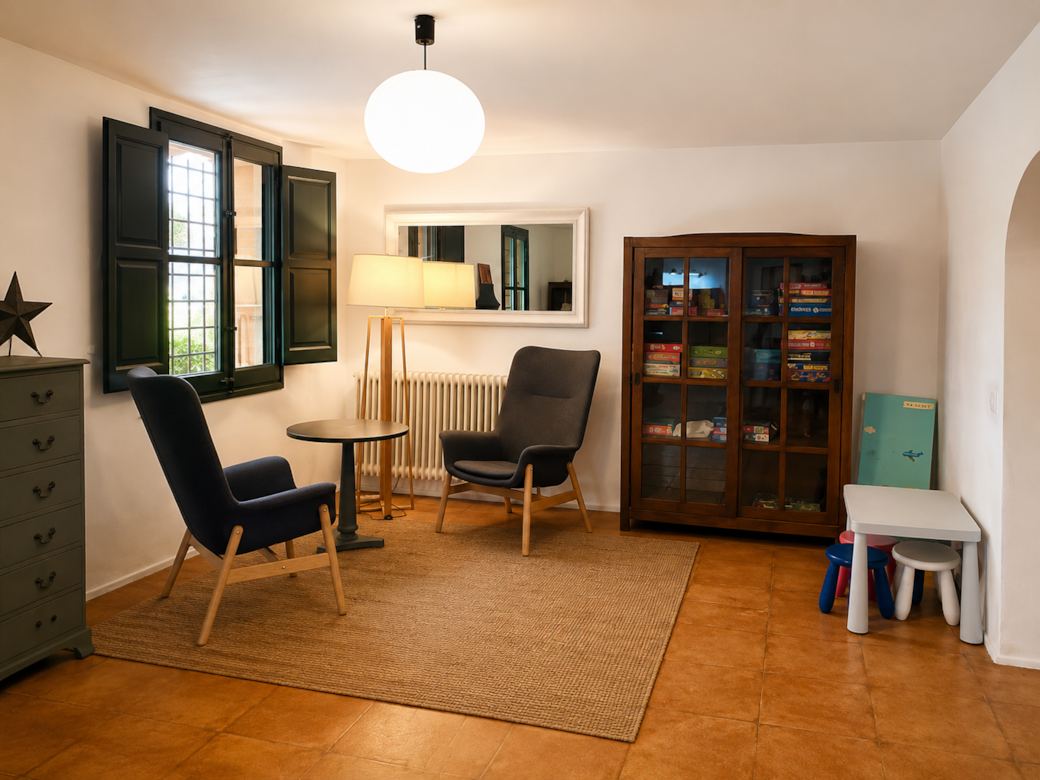 Salle de jeux pour petits et grands