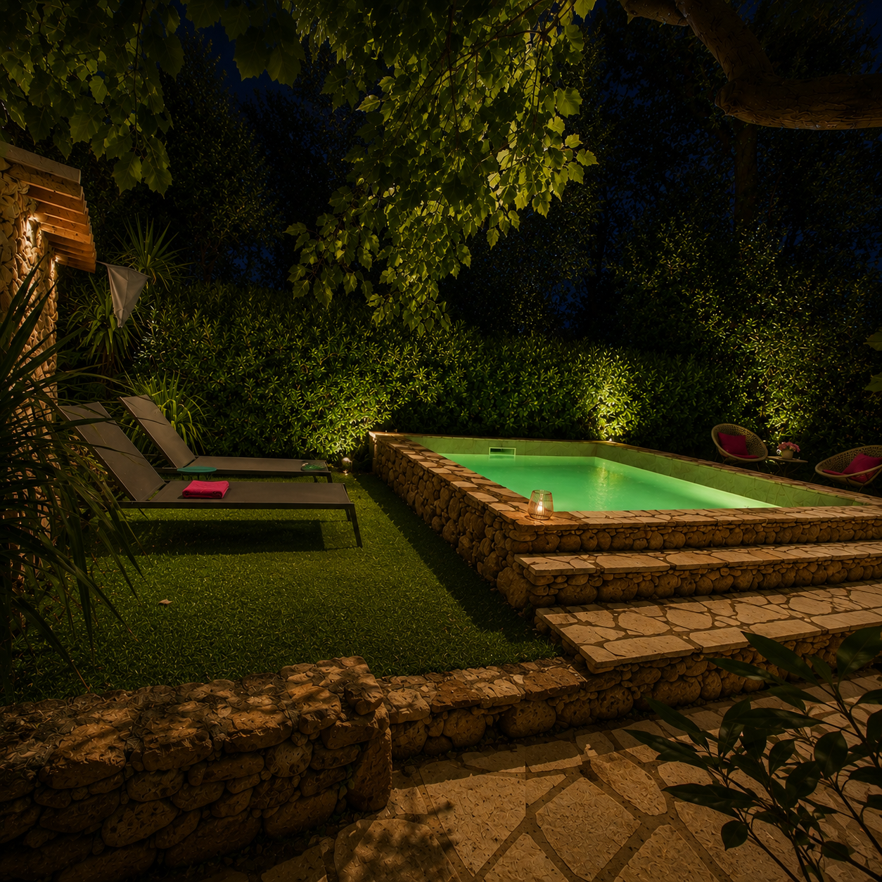 Piscine Privée Bergerie Salvacintoggio 