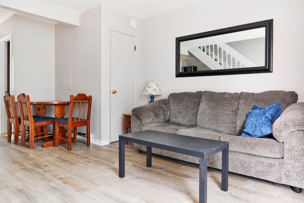Living Room + Dining Area