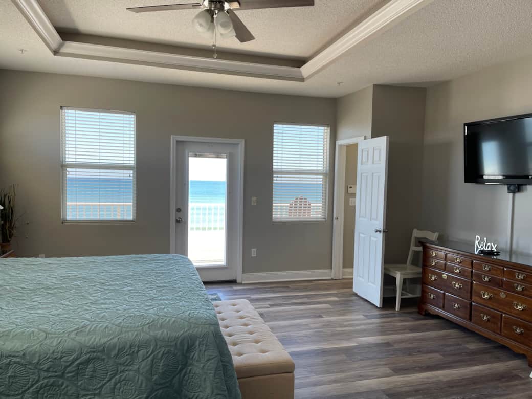 Master Bedroom with separate balcony