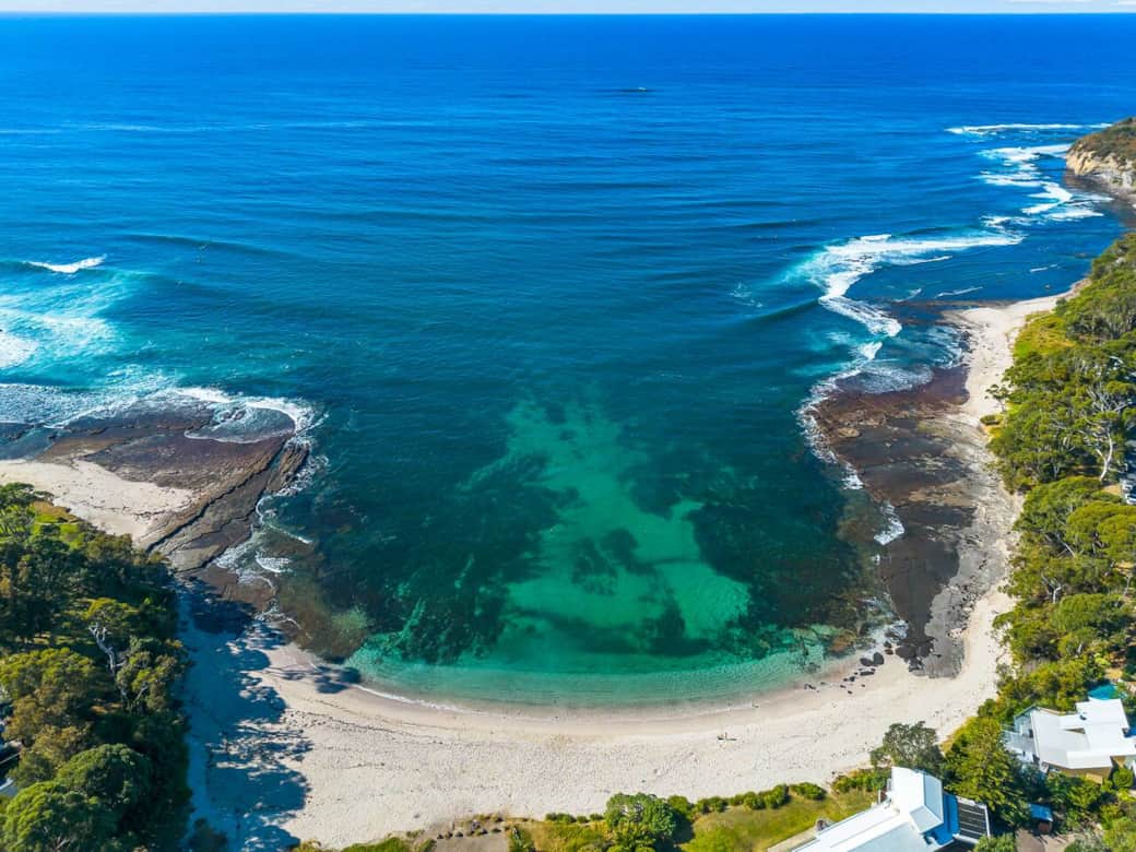 Enjoy a walk or swim down at famous Collers Beach