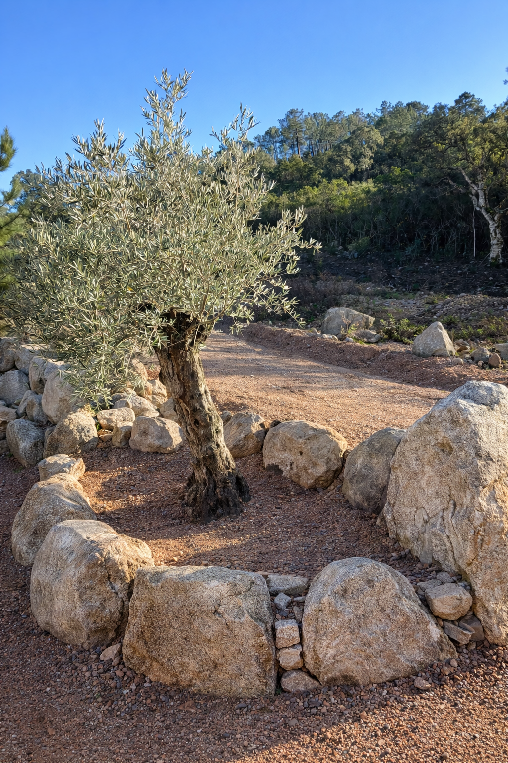 Allée menant à la maison