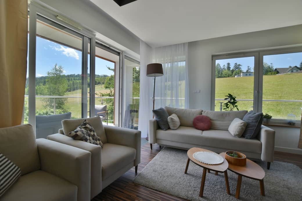 Living room with a view Living room with a view