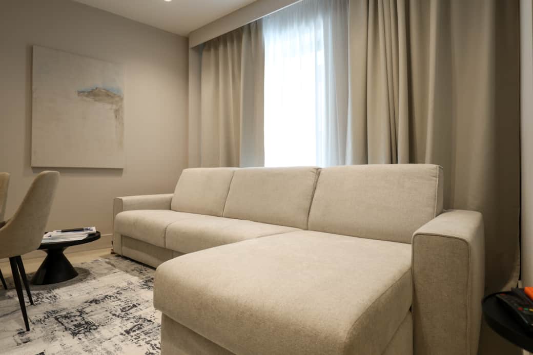 Cozy and comfortable, kick your feet up and relax!