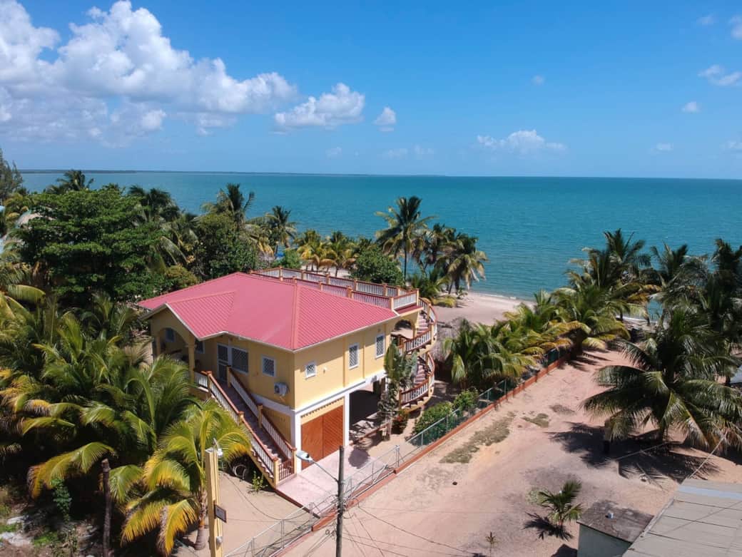 Beach House Arial View 