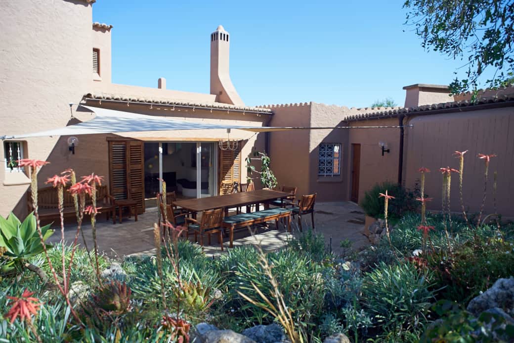 Ladeira da Nora: kitchen terrace