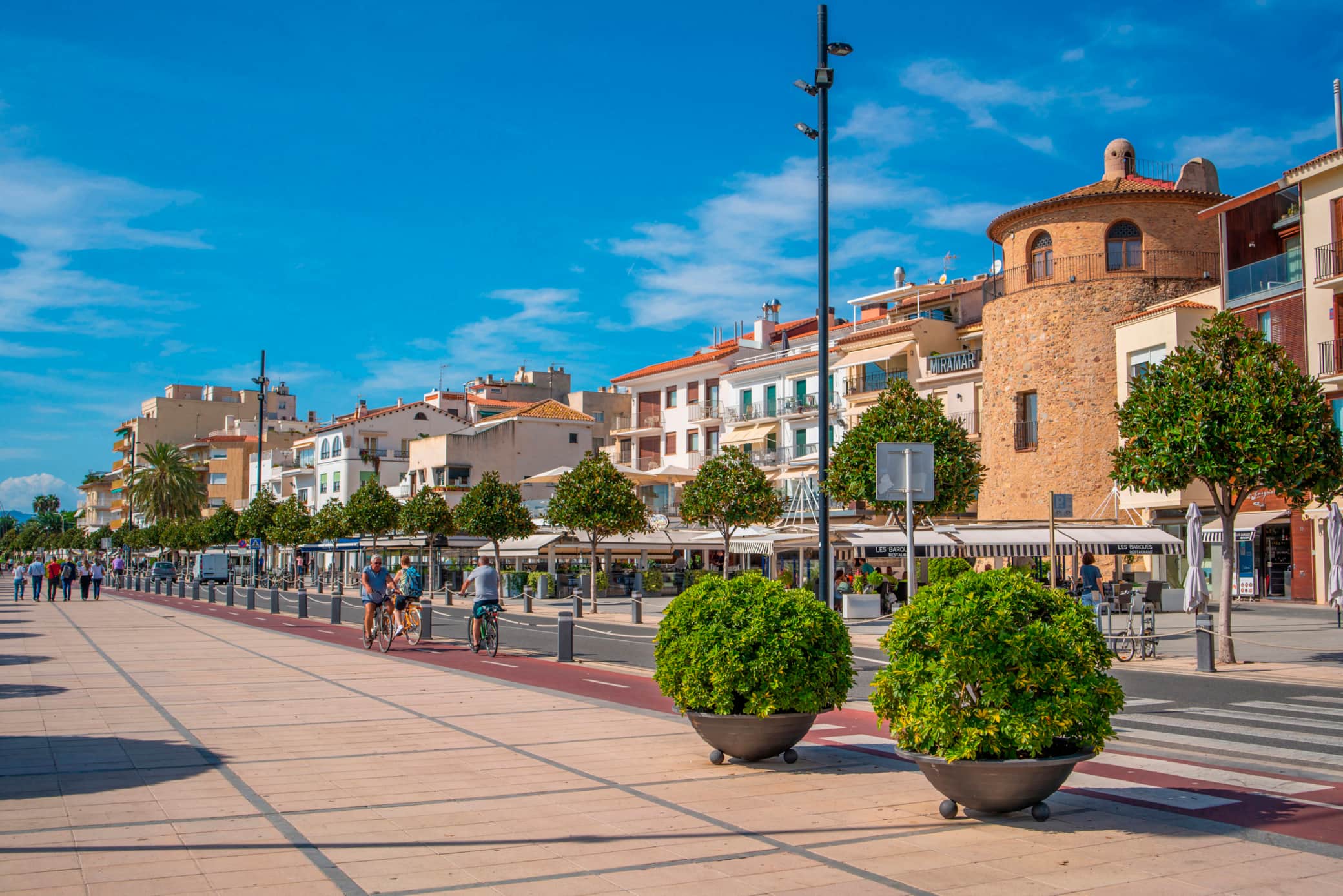 Cambrils promenade