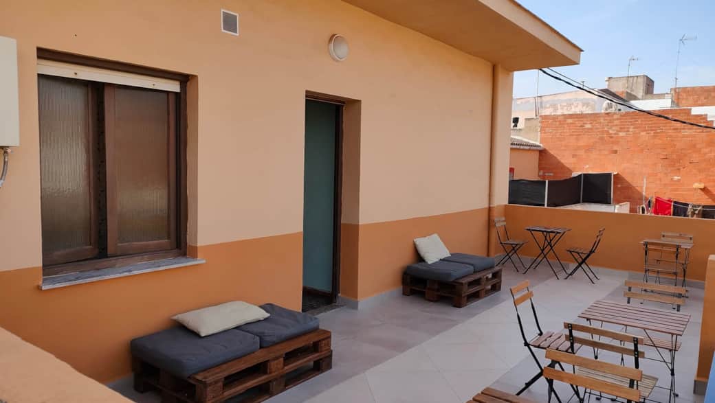 Terraza común 