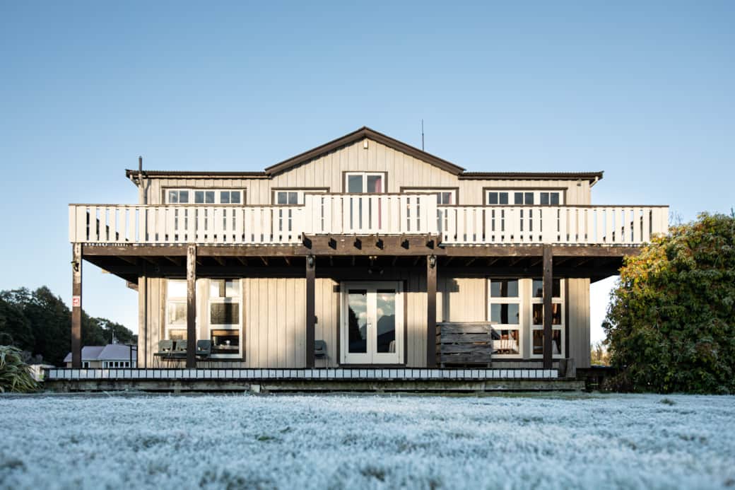 Lodge Exterior – View from Garden