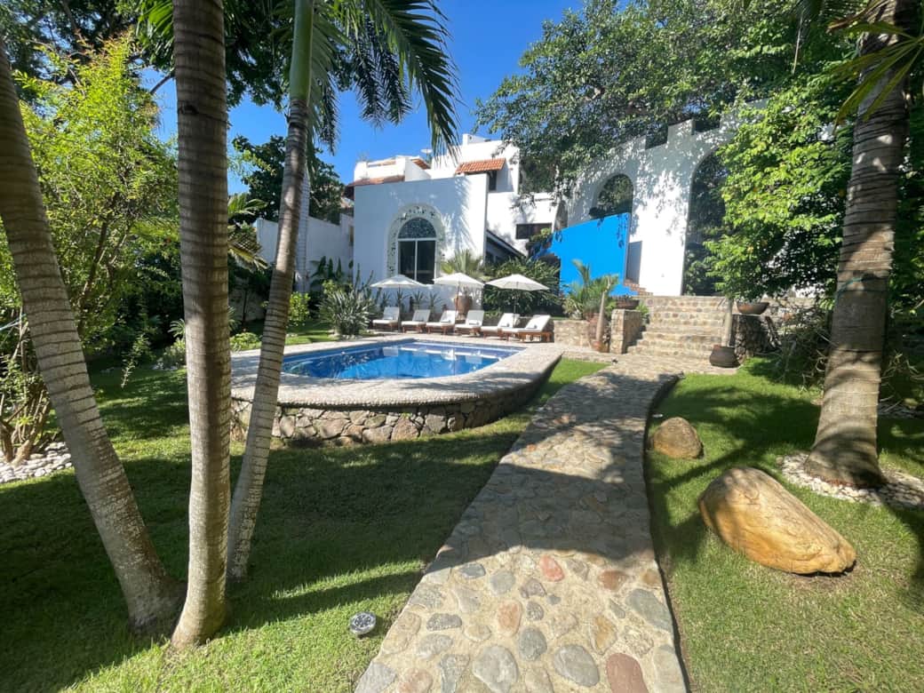 View from entrance gate