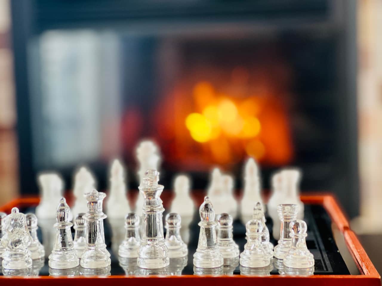 Indoor fireplace