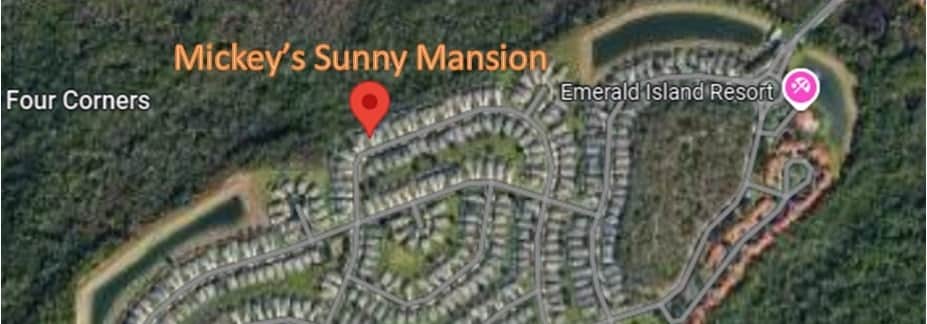 Map of the property location