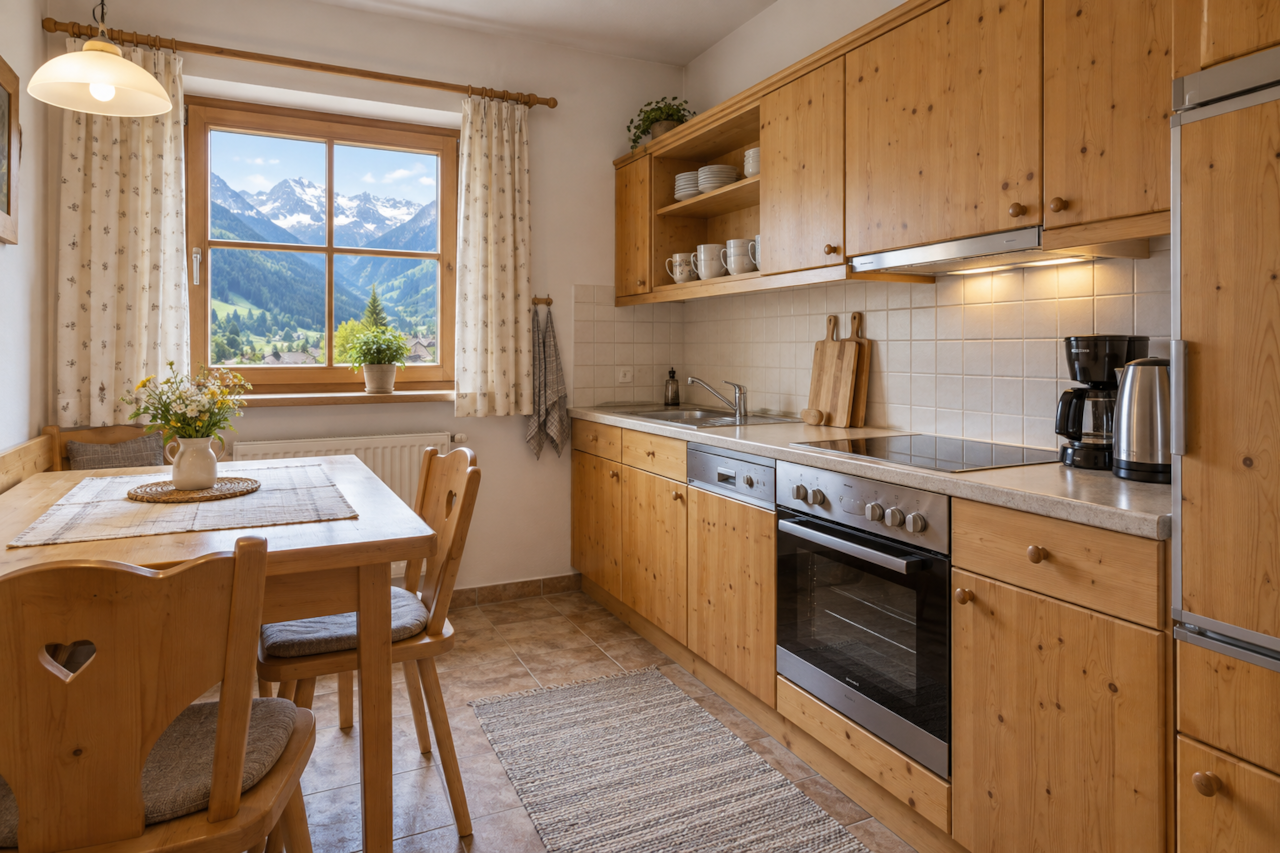 Mayrhofen 6 P- Küche