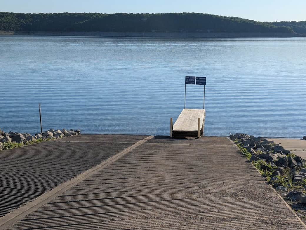 Browns Beach Boat ramp