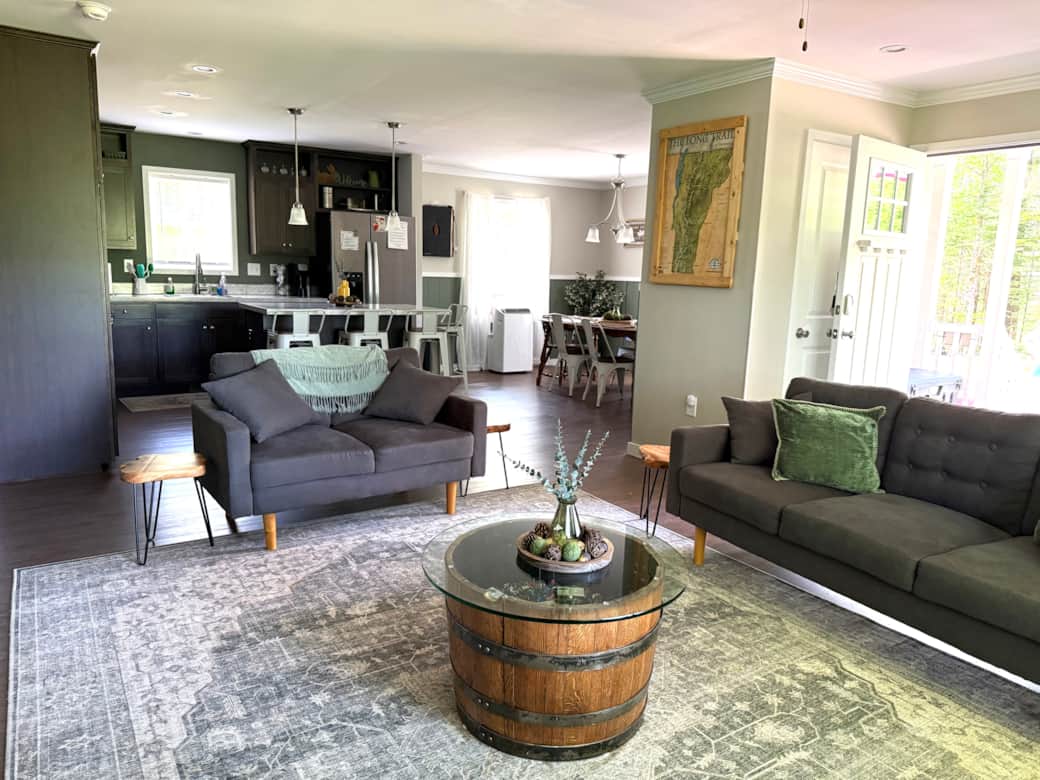 Living Area Barrel Coffeetable
