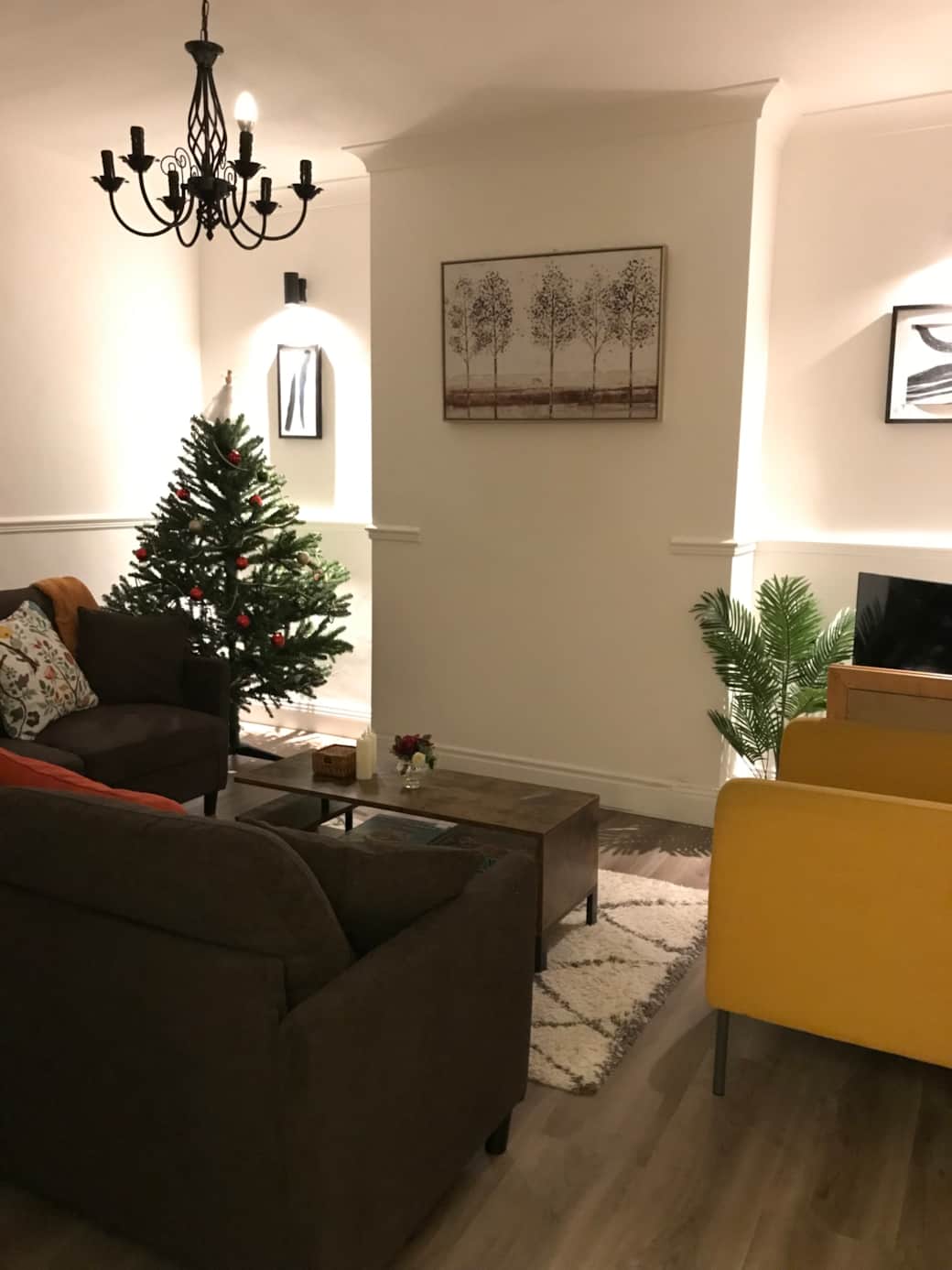 Christmas in Living Room
