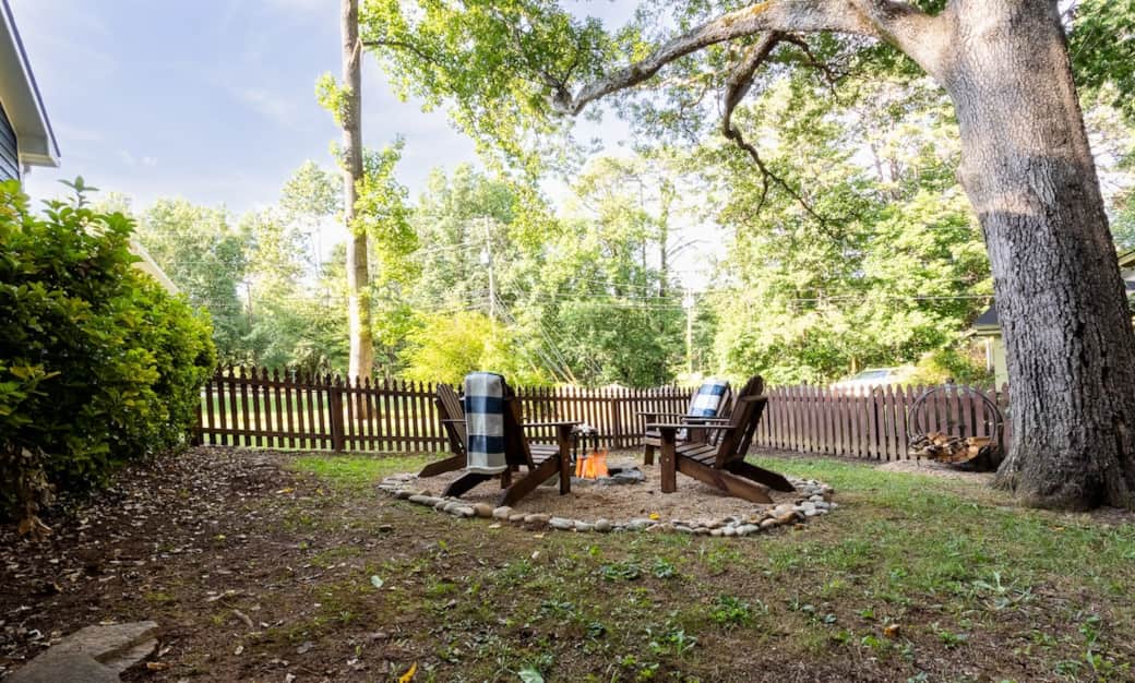Fenced Yard