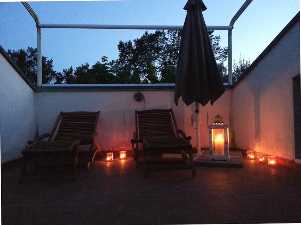 La terrazza al primo piano