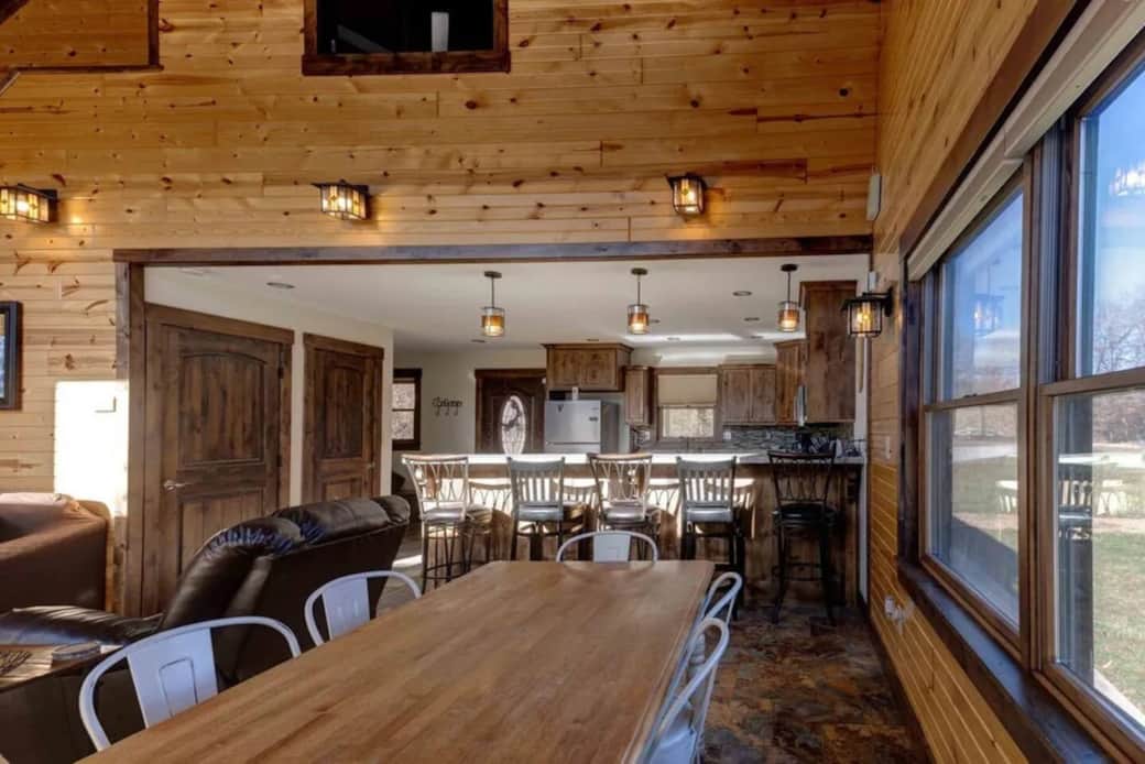 Dining Area + Bar