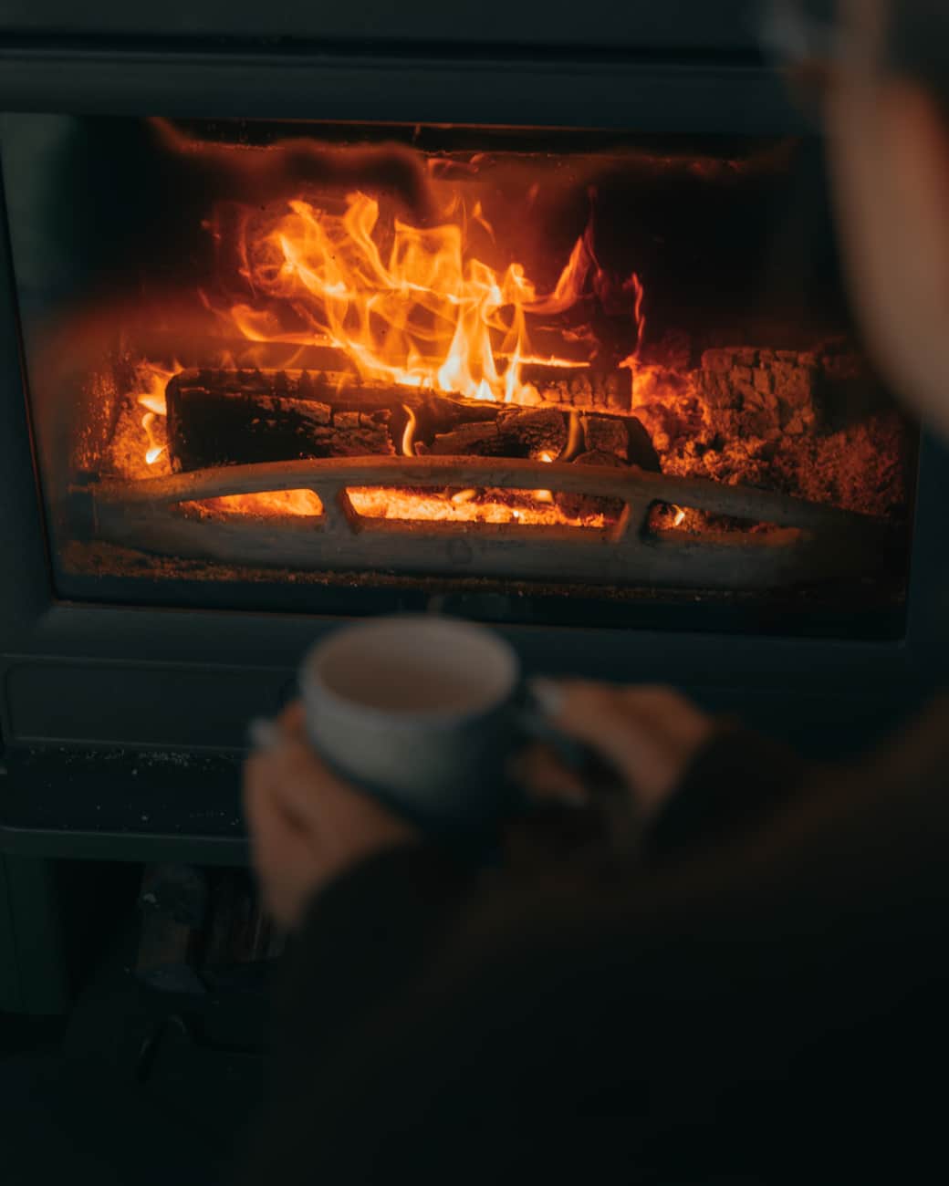 Kamīns romantiskiem vakariem