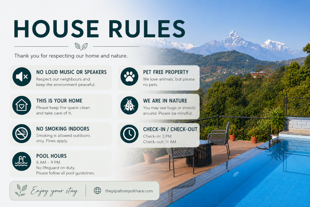 House Rules - Methlang Villa