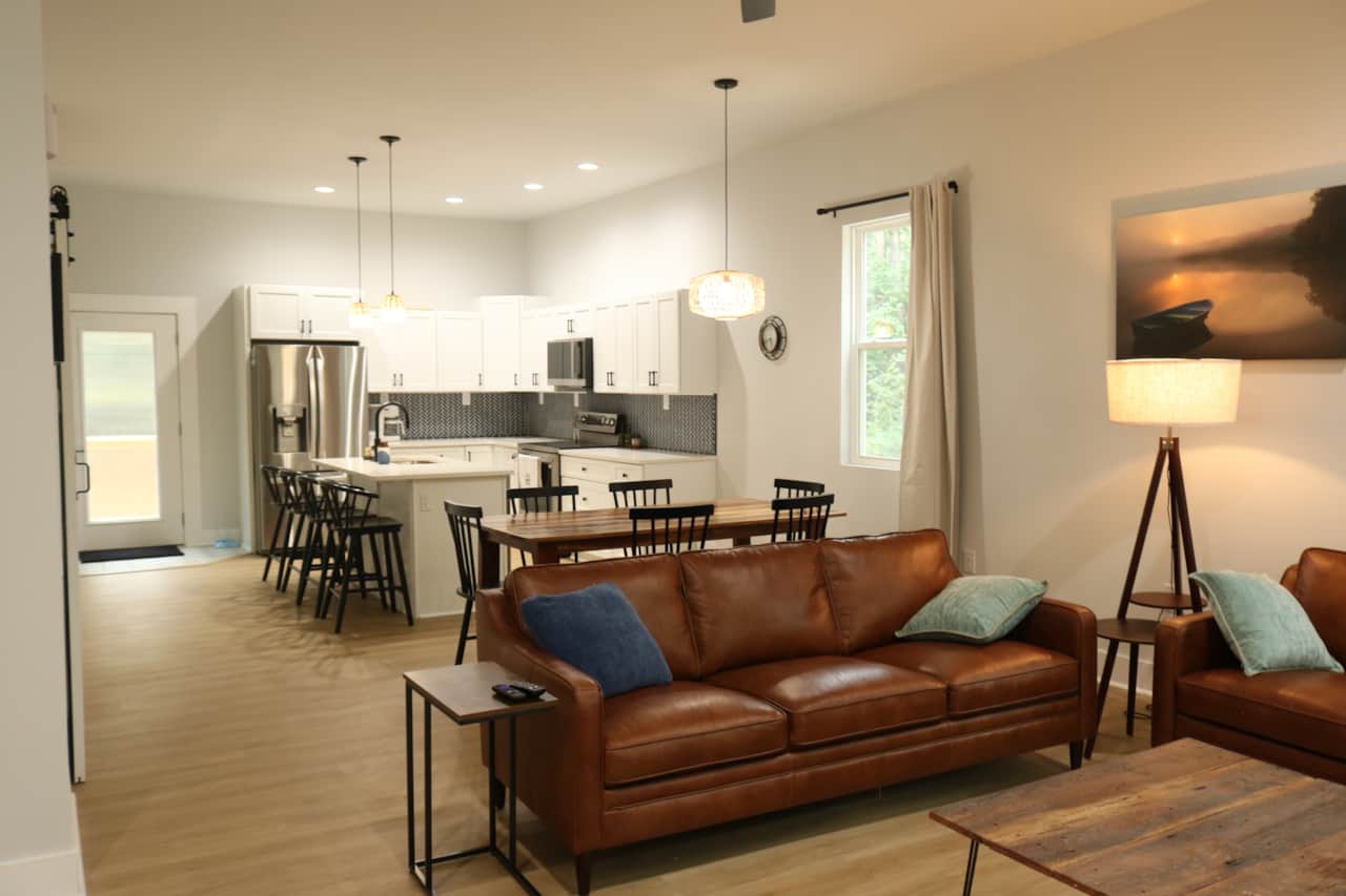 First Floor living spaces