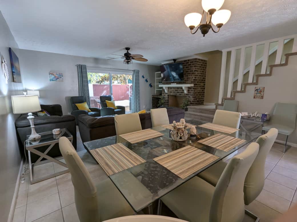 Large inviting living space