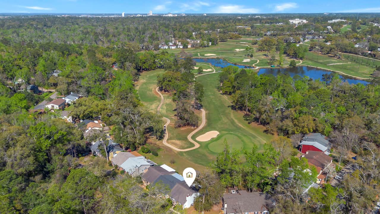 Aerial view of Hilaman Golf Course