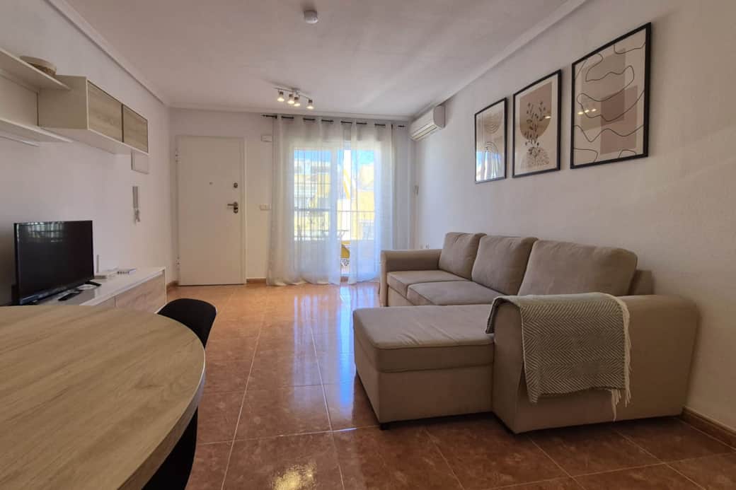 Spacious, bright living room that instantly creates a sense of home.