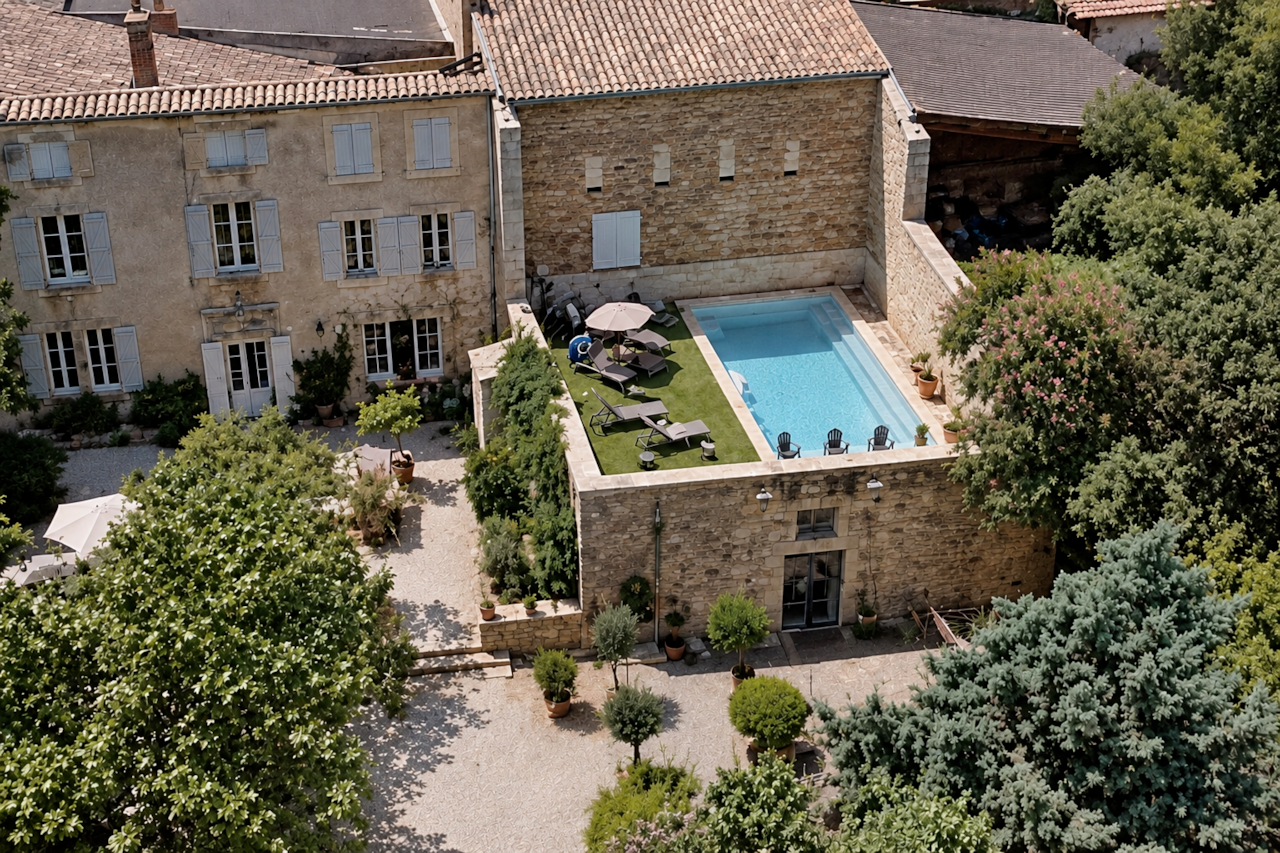 Vue aérienne