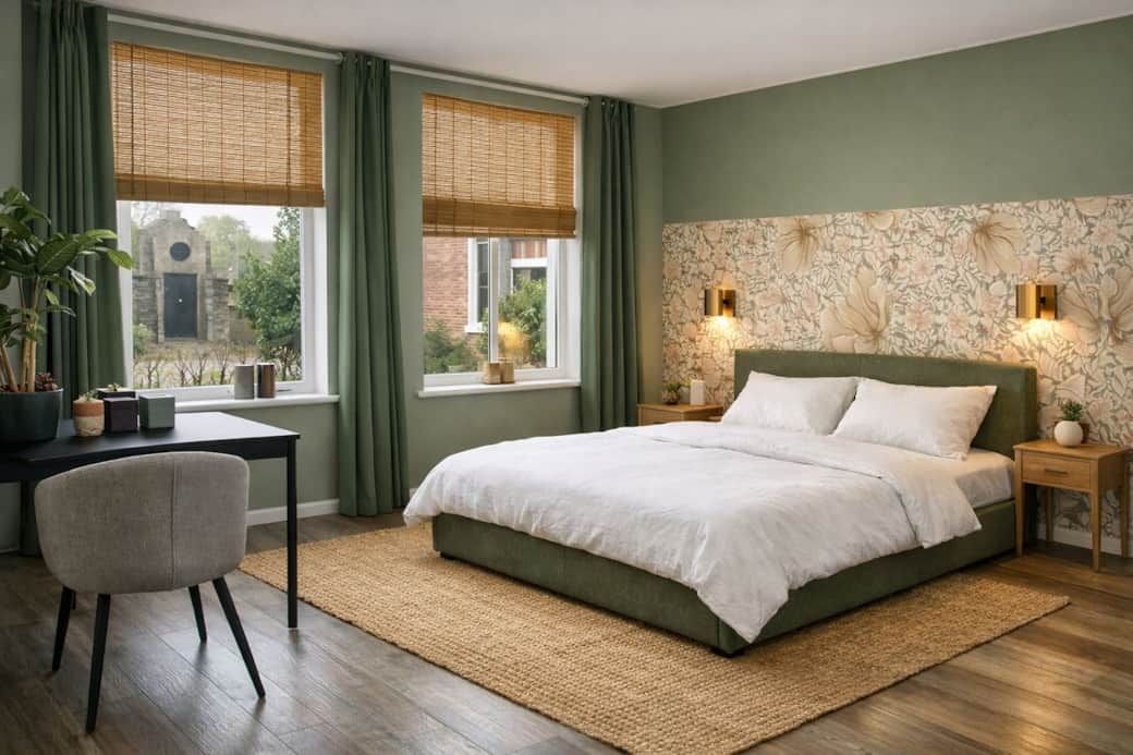 De kamer wordt momenteel gerenoveerd en dit is de planning.