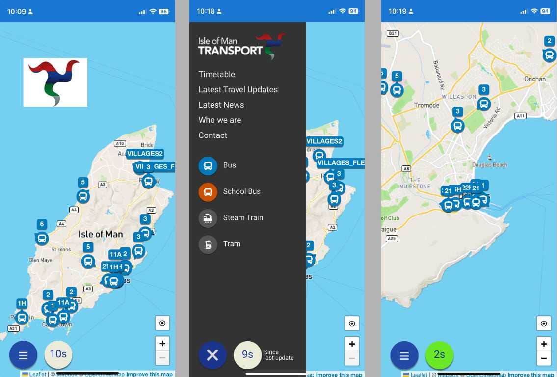 The official FindMyBus app (credit: Bus Vannin)