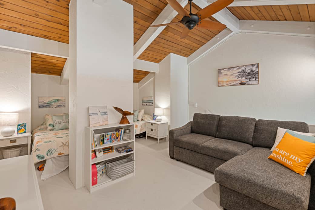 Loft Playroom with Queen Pullout