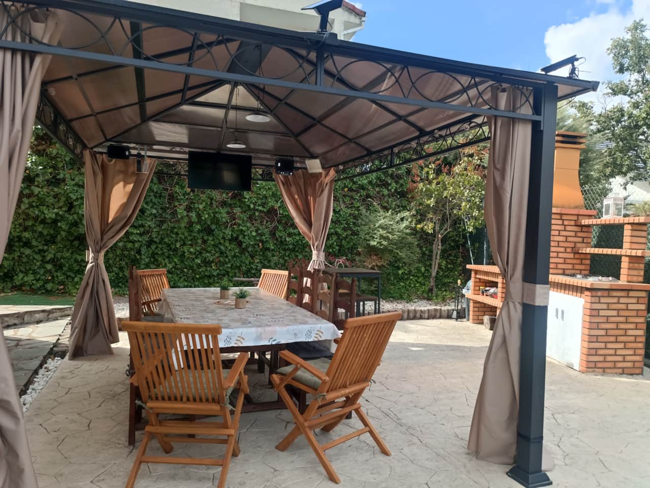 Cenador para otoño en ahappyplace