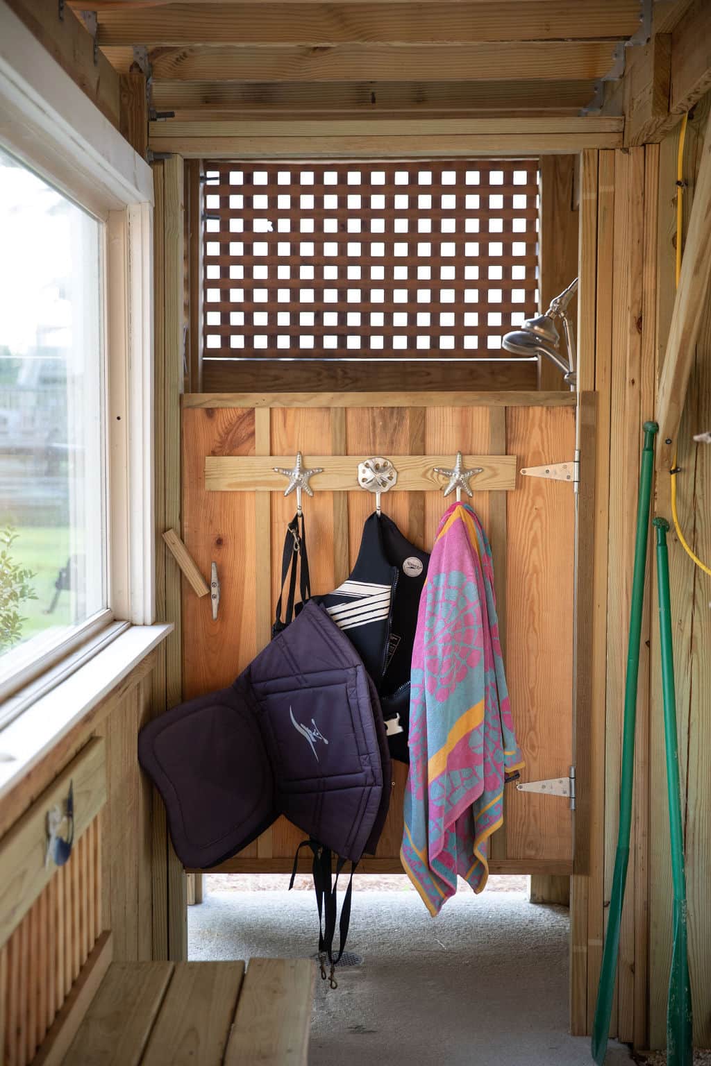 Outdoor shower