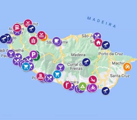 Madeira Highlight Map