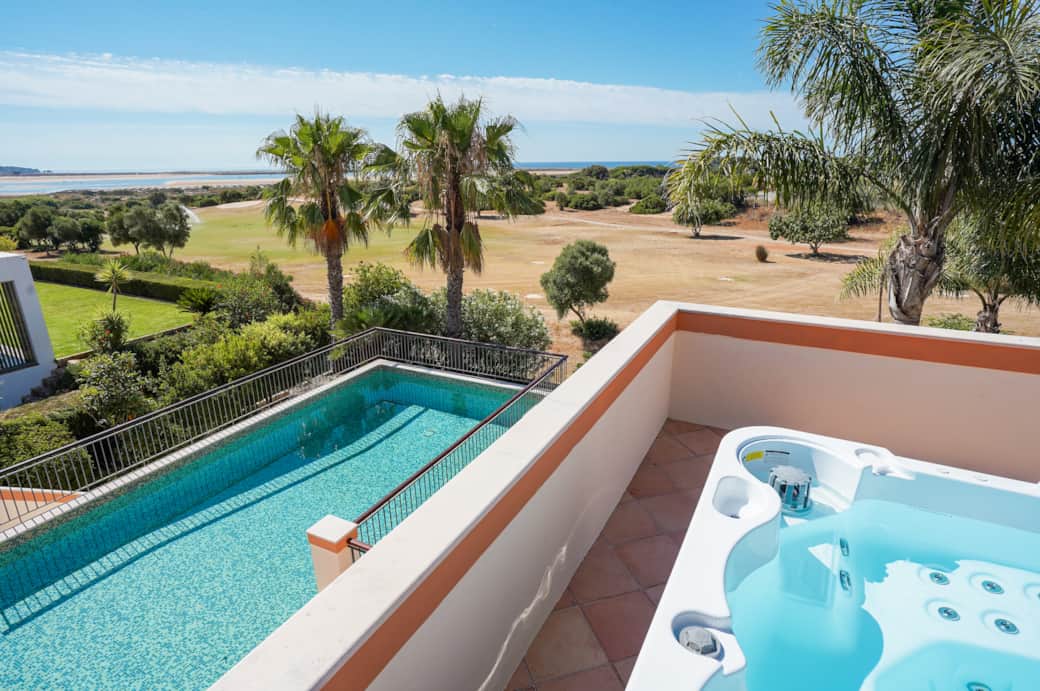 Hot Tub Pool View