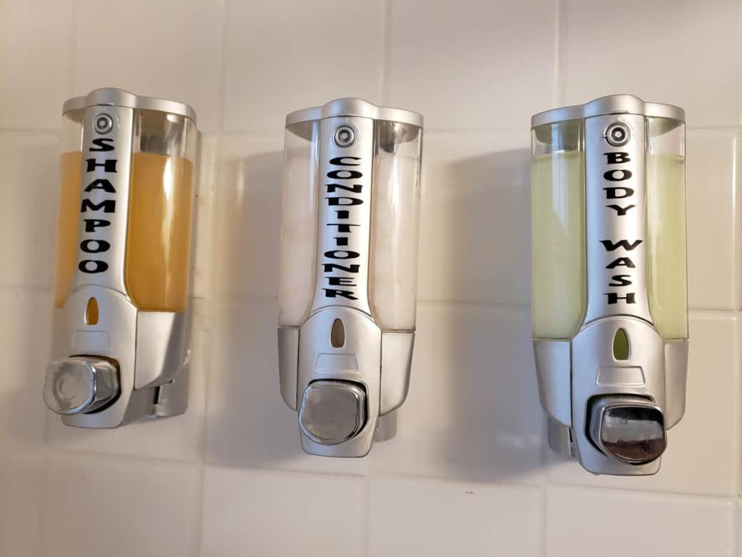 No worries about packing body wash, shampoo and conditioner...we've got you covered!