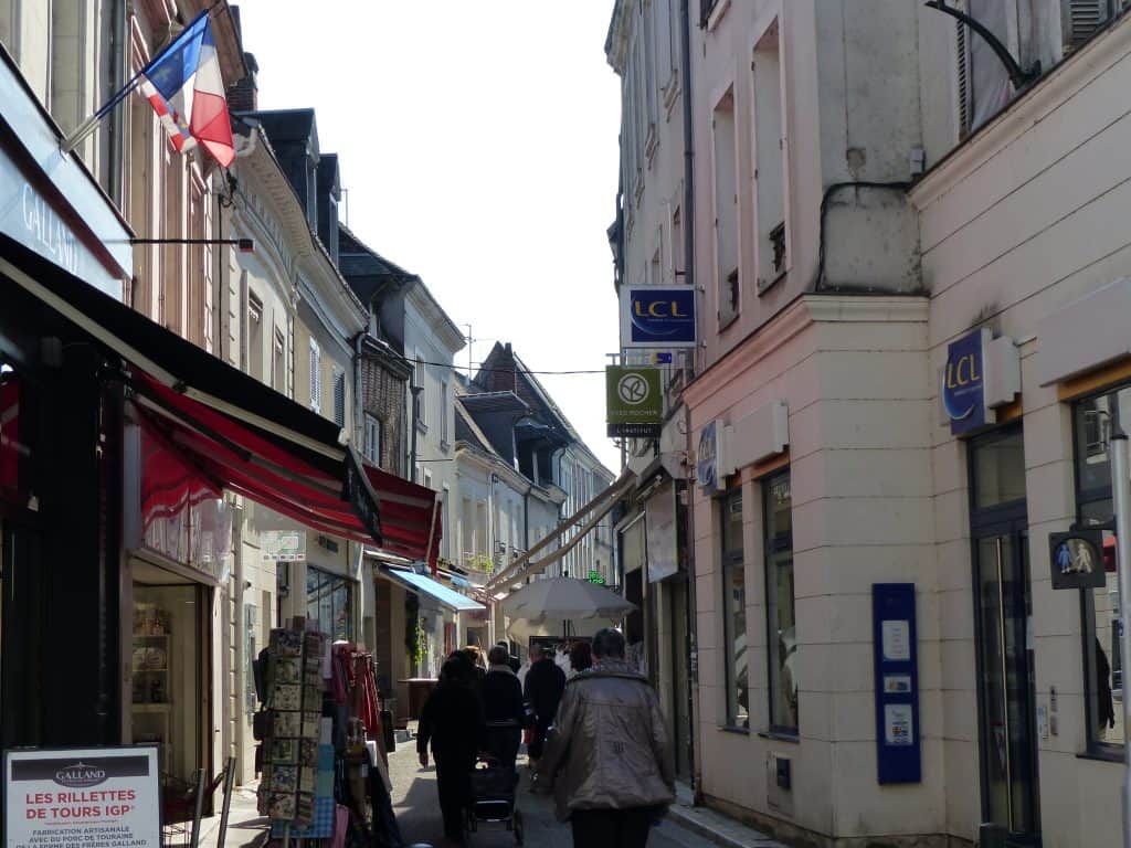 Rue Nationale en sortant de l'appartement