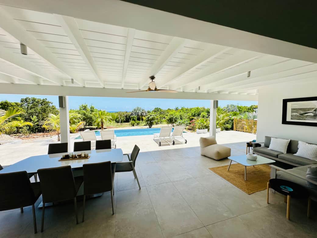 SXM Low Land Maison Tropical Heaven terrasse