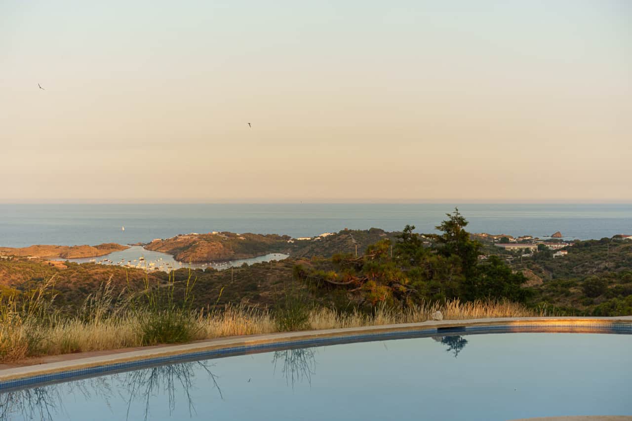 Swimming pool with panoramic views