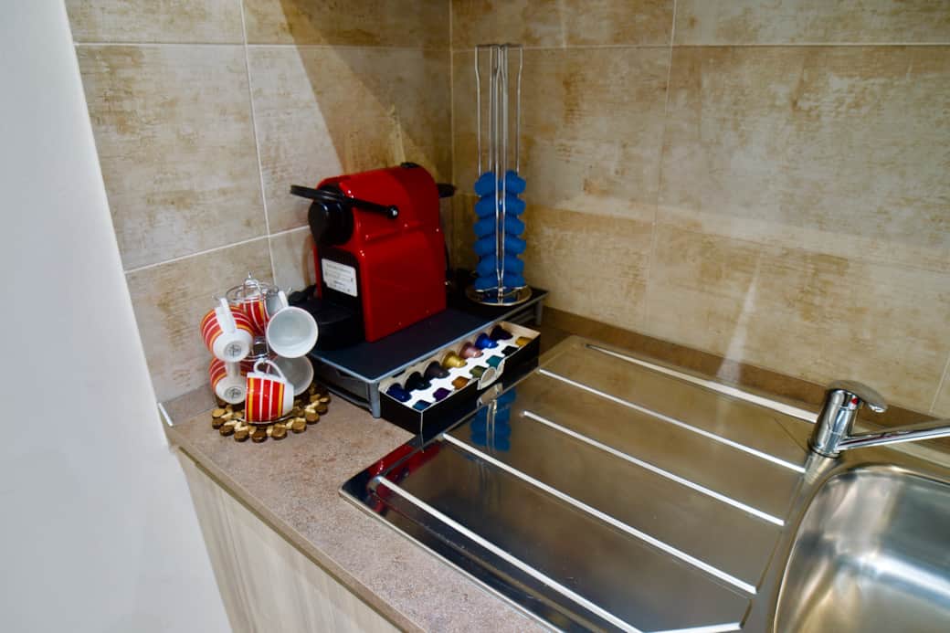 Living room coffee machine