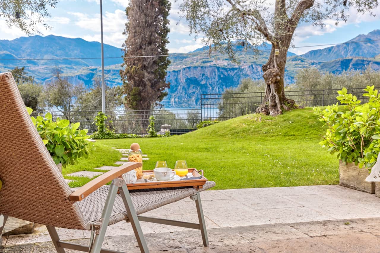 Vista dal giardino