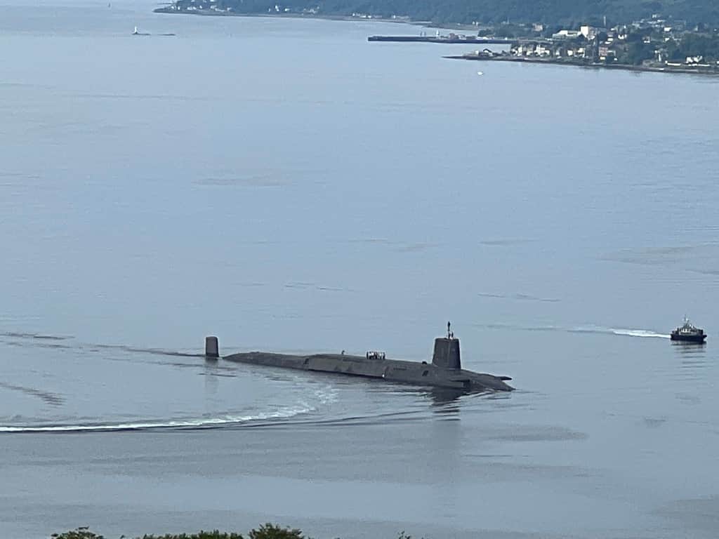 Submarine view from the house