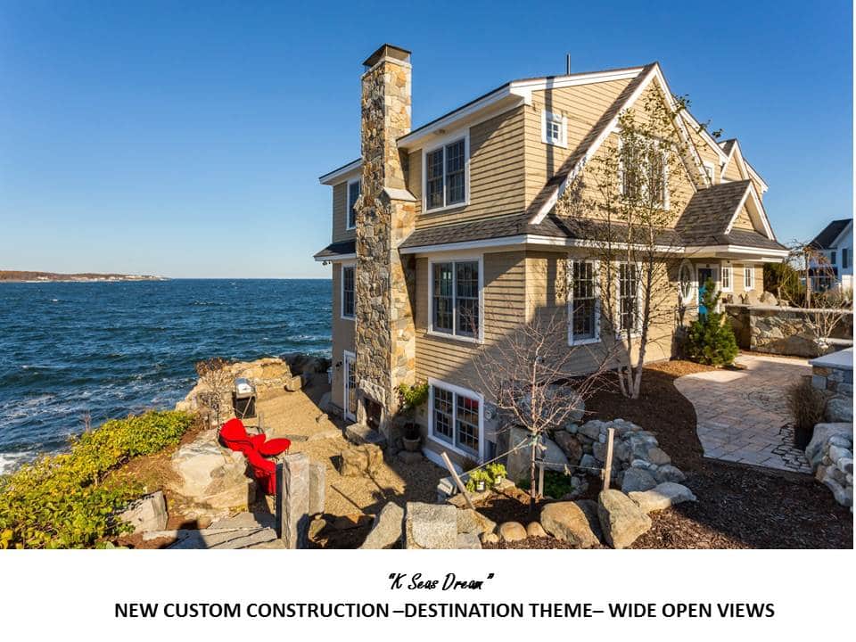 Cape Neddick peninsula luxury rental home