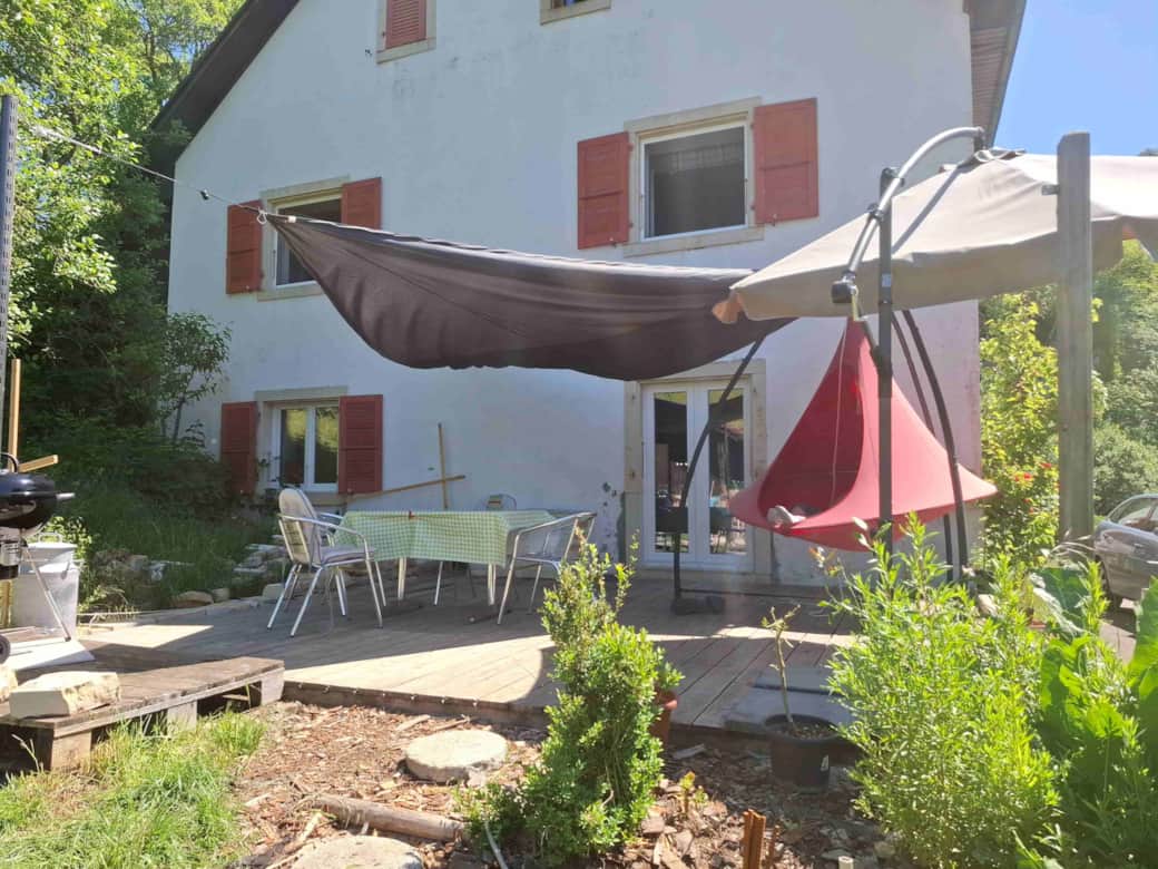 Rez, terrasse 25 m2