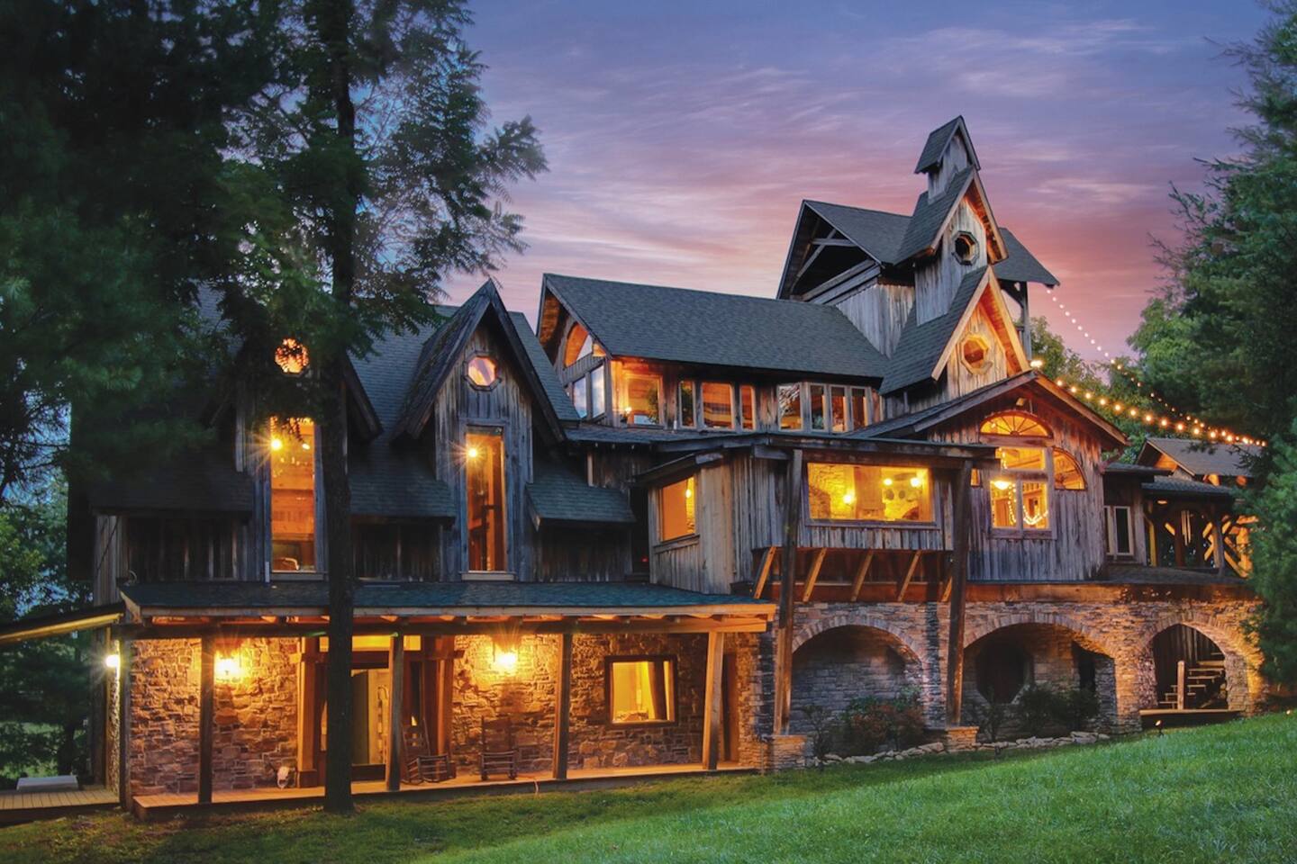 Whimsical Gatehouse at Dark Horse Estate